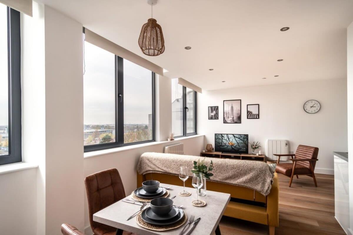 Stayzeni, Alexandra Rise Manchester Super 1 Bed Ngoại thất bức ảnh