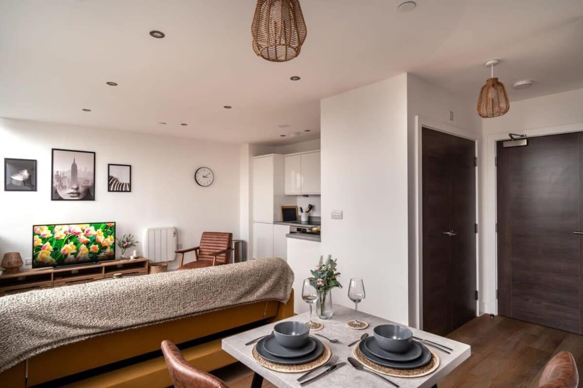 Stayzeni, Alexandra Rise Manchester Super 1 Bed Ngoại thất bức ảnh